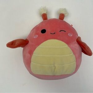 Squishmallow Shane the Grasshopper Pink & Cream w/ Antennae Plush Stuffed Animal
